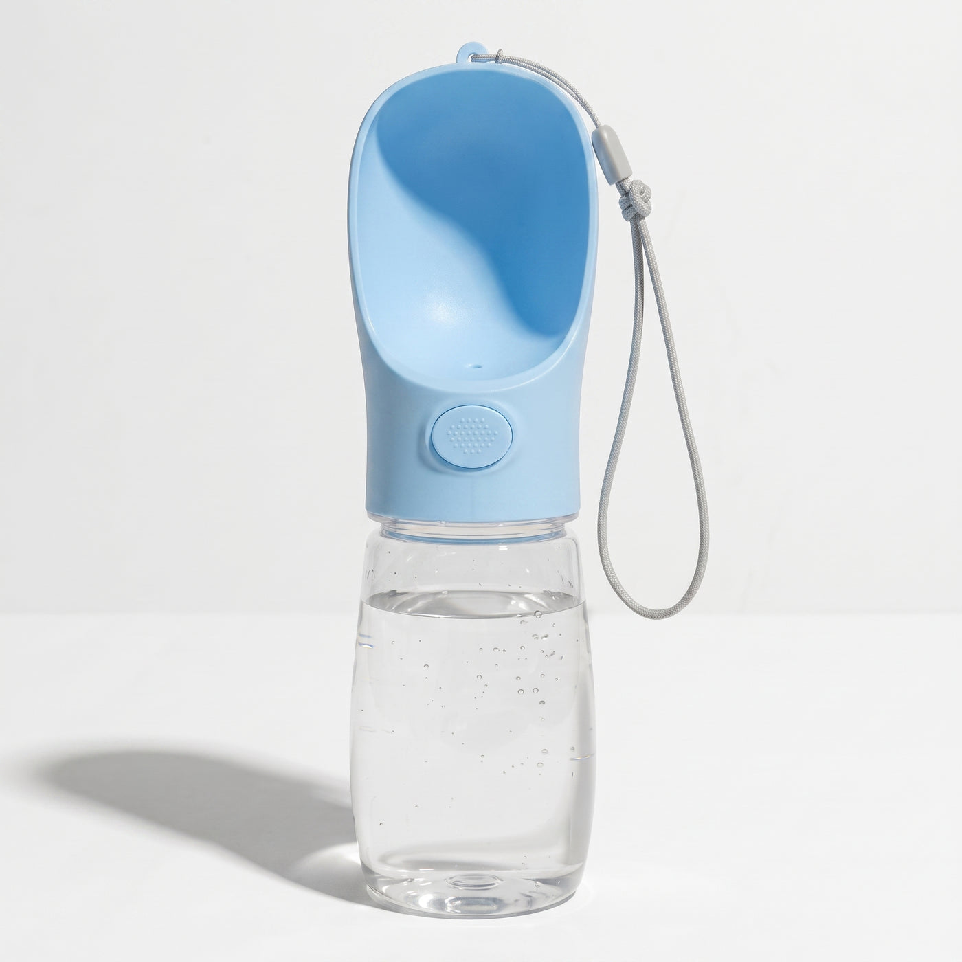 Portable Pet Water Bottle with Bowl Dispenser 450ml – BPA Free