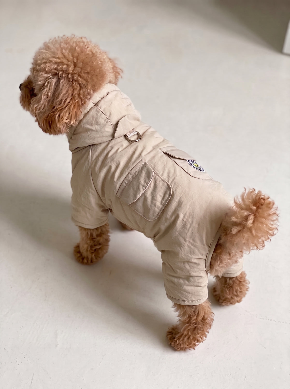 Après Dog Puffer Suit - Beige