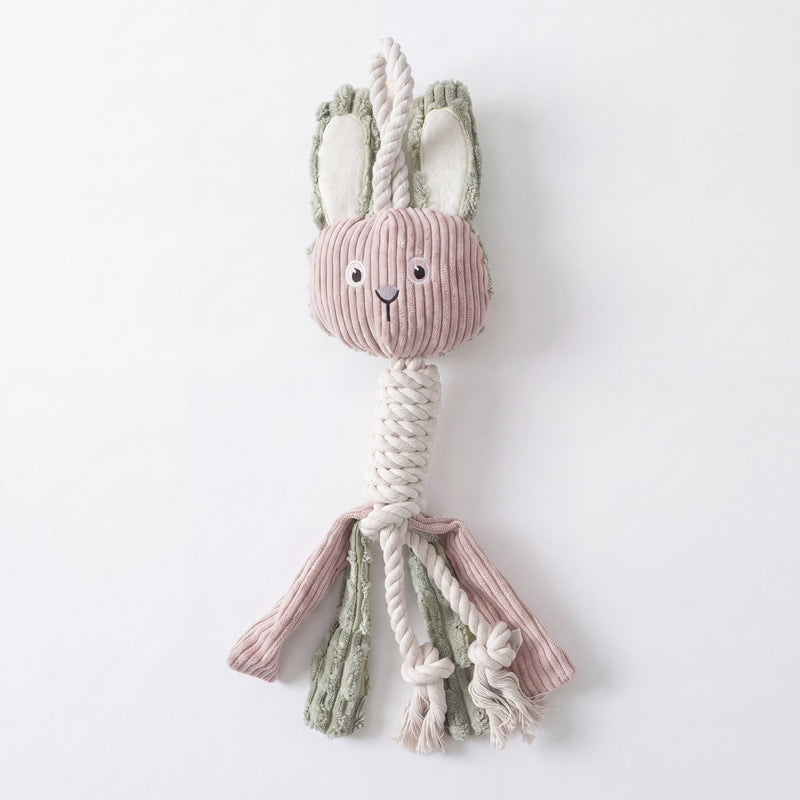 Large squeaky rope toy for dogs – Malpetit